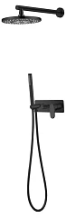 Душевой комплект Boheme Spectre 454-B черный матовый