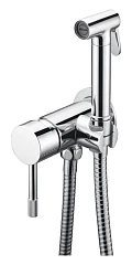 Гигиенический душ со смесителем Boheme Uno 467-CR скрытый монтаж хром