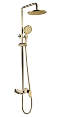 Душевая стойка Boheme Spectre 458-G с изливом золото