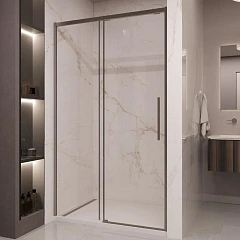 Набор фурнитуры и профиля Vincea Stella KD-VDS-1ST120GM для душевых ограждений вороненая сталь