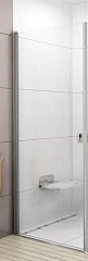 Душевая стенка с дверью Ravak Chrome CRV1-90 профиль глянцевый хром, стекло Transparent Душевая стенка с дверью Ravak Chrome CRV1-90 профиль глянцевый хром, стекло Transparent
