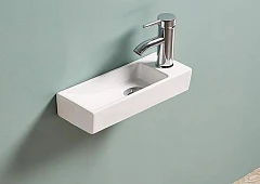 Раковина CeramaLux N 9048FL 38*14,5 L Раковина CeramaLux N 9048FL 38*14,5 L