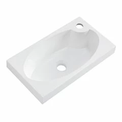 Мебельная раковина BelBagno Pietra Mini BB-460-PM-LVB 46*26*12,5 (приобретается в комплекте с тумбой)