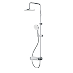 Душевая стойка AM.PM X-Joy F0785A600 хром со смесителем-полкой Душевая стойка AM.PM X-Joy F0785A600 хром со смесителем-полкой