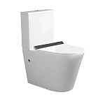 Унитаз-компакт Ceruttispa Sella GW Tornado 36*66 безободковый с крышкой-сиденьем микролифт Slim Унитаз-компакт Ceruttispa Sella GW Tornado 36*66 безободковый с крышкой-сиденьем микролифт Slim