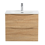 Тумба под раковину BelBagno Marino-Cer-Mini 60 Rovere Bianco