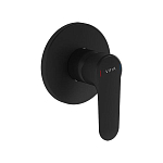 Внешняя часть смесителя Vitra Root Round A4272836EXP для душа черная матовая Внешняя часть смесителя Vitra Root Round A4272836EXP для душа черная матовая
