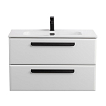 Тумба с раковиной Cezares Eco-Cer 80 Bianco Opaco (раковина CZR-8095-80) Тумба с раковиной Cezares Eco-Cer 80 Bianco Opaco (раковина CZR-8095-80)