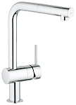 Смеситель Grohe Minta 32168000 для кухни выдвижной излив Смеситель Grohe Minta 32168000 для кухни выдвижной излив