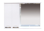 Зеркало-шкаф Misty Куба 120 L белый Зеркало-шкаф Misty Куба 120 L белый