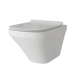 Подвесной унитаз Grossman GR-4440S 37*54 безободковый с крышкой-сиденьем микролифт Slim Подвесной унитаз Grossman GR-4440S 37*54 безободковый с крышкой-сиденьем микролифт Slim