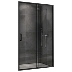 Душевая дверь в нишу ABBER Schwarzer Diamant AG30130B5 130*195 L/R без поддона