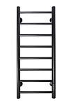 Электрический полотенцесушитель Санприз Аврора П8 30*80 L/R черный матовый
