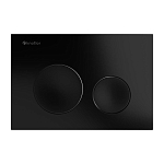Клавиша смыва Knotlor Sphere BIS102BL черная матовая Клавиша смыва Knotlor Sphere BIS102BL черная матовая