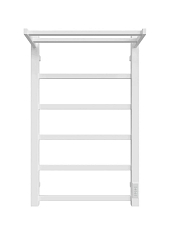 Электрический полотенцесушитель Двин Fj Plaza Neo 50*80 L/R белый