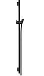 Душевая штанга Hansgrohe Unica S Puro 28631670 90см со шлангом черная матовая Душевая штанга Hansgrohe Unica S Puro 28631670 90см со шлангом черная матовая
