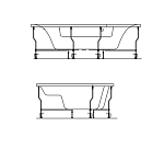 Каркас Kolpa-san Quat Royal 120х120 (приобретается в комплекте с ванной) Каркас Kolpa-san Quat Royal 120х120 (приобретается в комплекте с ванной)
