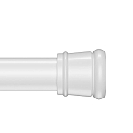 Карниз для ванны Iddis Elegante SRW0120i14 110-200 белый матовый Карниз для ванны Iddis Elegante SRW0120i14 110-200 белый матовый
