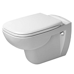 Подвесной унитаз Duravit D-Code 35,5*54,5 безободковый с крышкой-сиденьем микролифт Подвесной унитаз Duravit D-Code 35,5*54,5 безободковый с крышкой-сиденьем микролифт
