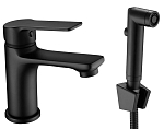 Смеситель Esko Singapore black SB 27H с гигиеническим душем, с аксессуарами Смеситель Esko Singapore black SB 27H с гигиеническим душем, с аксессуарами