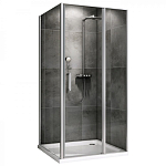 Душевой уголок ABBER Sonnenstrand AG04100S-S85 100*85*195 L/R без поддона Душевой уголок ABBER Sonnenstrand AG04100S-S85 100*85*195 L/R без поддона
