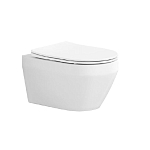 Подвесной унитаз Aquatek Лея AQ1199-00 36*49 безободковый с крышкой-сиденьем микролифт Slim Подвесной унитаз Aquatek Лея AQ1199-00 36*49 безободковый с крышкой-сиденьем микролифт Slim