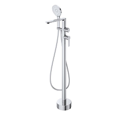 Напольный смеситель Cezares Lux LUX-VDP-01 хром
