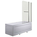 Шторка на ванну MarkaOne P-05 85*150 L/R прозрачное стекло Шторка на ванну MarkaOne P-05 85*150 L/R прозрачное стекло