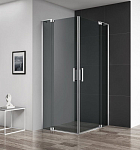 Душевой уголок Cezares SLIDER-AH-2-80/90-90/100-GRIGIO-Cr 80/90*90/100*195 стекло тонированное без поддона Душевой уголок Cezares SLIDER-AH-2-80/90-90/100-GRIGIO-Cr 80/90*90/100*195 стекло тонированное без поддона