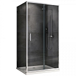 Душевой уголок ABBER Schwarzer Diamant AG301505-S905 150*90*190 L/R без поддона Душевой уголок ABBER Schwarzer Diamant AG301505-S905 150*90*190 L/R без поддона