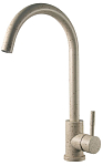 Смеситель для кухни Esko K45 Beige, R-излив, гранит матовый бежевый Смеситель для кухни Esko K45 Beige, R-излив, гранит матовый бежевый