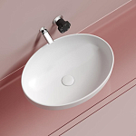 Накладная раковина Ceramicanova Element 50,2*36,3 белая матовая Накладная раковина Ceramicanova Element 50,2*36,3 белая матовая