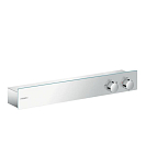 Внешняя часть для термостата Hansgrohe Shower Tablet 600 13108400 для 2 потребителей Внешняя часть для термостата Hansgrohe Shower Tablet 600 13108400 для 2 потребителей