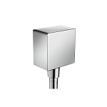 Шланговое подключение Hansgrohe Fixfit Square 26455000 хром Шланговое подключение Hansgrohe Fixfit Square 26455000 хром