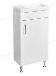 Тумба с раковиной Stella Polar Концепт 40 белый глянец Тумба с раковиной Stella Polar Концепт 40 белый глянец