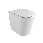 Приставной унитаз Grossman GR-PR4450S 37*57,5 безободковый с крышкой-сиденьем микролифт Slim Приставной унитаз Grossman GR-PR4450S 37*57,5 безободковый с крышкой-сиденьем микролифт Slim