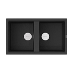 Кухонная мойка Omoikiri Kitagawa 86*51 графит двойная
