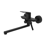 Смеситель Haiba HB22816-7 универсальный черный матовый Смеситель Haiba HB22816-7 универсальный черный матовый