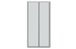 Bravat Душевая дверь в нишу Line 100*200 L/R BD100.4121A без поддона Bravat Душевая дверь в нишу Line 100*200 L/R BD100.4121A без поддона