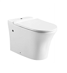 Чаша унитаза-компакта Bravat Pura CX21214UW-P-ENG сиденье микролифт soft-close Чаша унитаза-компакта Bravat Pura CX21214UW-P-ENG сиденье микролифт soft-close