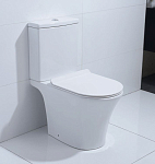 Унитаз-компакт Orans Ceramic WM9907 36,5*64 безободковый с крышкой-сиденьем микролифт Slim Унитаз-компакт Orans Ceramic WM9907 36,5*64 безободковый с крышкой-сиденьем микролифт Slim