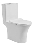 Унитаз-компакт Orange C01-000W 34,5*66,5 безободковый с крышкой-сиденьем микролифт Унитаз-компакт Orange C01-000W 34,5*66,5 безободковый с крышкой-сиденьем микролифт