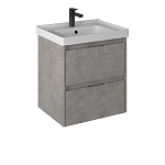 Тумба под раковину Briz Чикаго 60 бетон