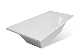 Ванна из искусственного камня Эстет Стелла 180х80