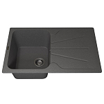 Кухонная мойка Uperwood Quartz UPD-04 78х51 серая матовая Кухонная мойка Uperwood Quartz UPD-04 78х51 серая матовая
