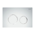 Клавиша смыва Iddis Unifix UNI50M0i77 универсальная, матовый хром/глянцевый хром