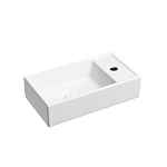 Раковина Ceramicanova Element 40,7*21,7 L белая матовая Раковина Ceramicanova Element 40,7*21,7 L белая матовая
