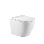 Подвесной унитаз Triton-Pro Verso VO-1832 36,5*52 безободковый с крышкой-сиденьем микролифт Slim Подвесной унитаз Triton-Pro Verso VO-1832 36,5*52 безободковый с крышкой-сиденьем микролифт Slim