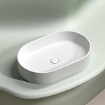 Накладная раковина Ceramicanova Element 60,8*38,5 белая матовая Накладная раковина Ceramicanova Element 60,8*38,5 белая матовая