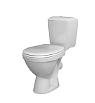 Унитаз-компакт Santek Паллада 36,5*64 с крышкой-сиденьем полипропилен Унитаз-компакт Santek Паллада 36,5*64 с крышкой-сиденьем полипропилен